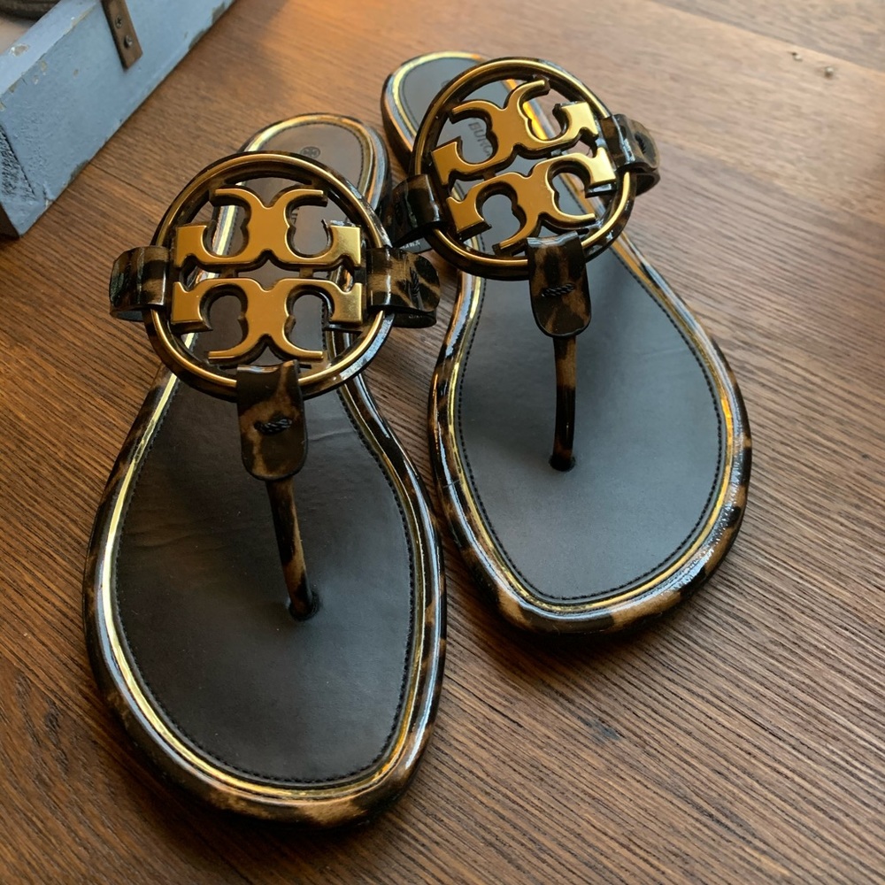 Like New Tory Burch Leopard Millers
